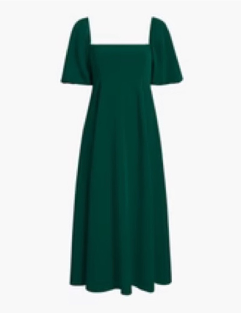 NWT Hill House Matilda Dress - Green Crepe, Medium